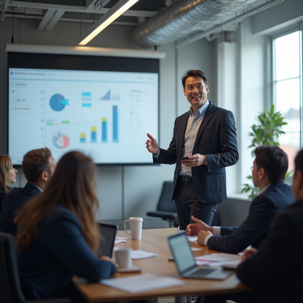 Industry expert giving guest lecture