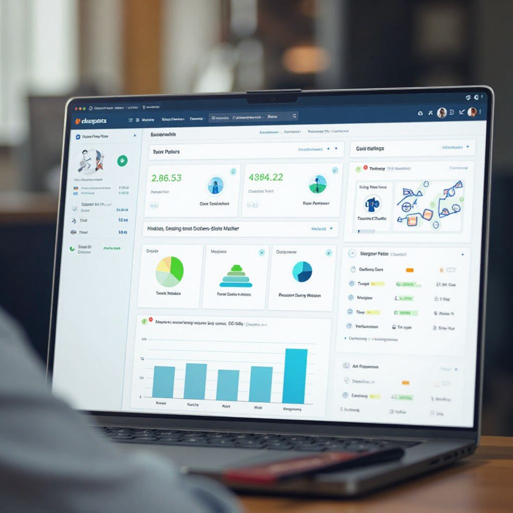 Personalized learning paths visualized on digital interface